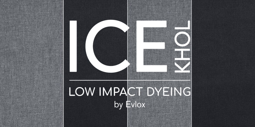 gray jeans evlox low impact dyeing ice khol